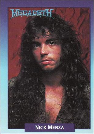 Rock Cards (Base Set) card 260 Nick Menza