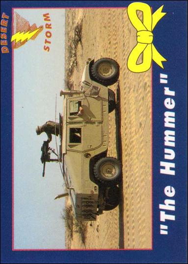 Operation Yellow Ribbon Desert Storm Trading Cards (Base Set) card 25