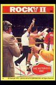 Rocky II (Base Set) card 90 The Victorious One!