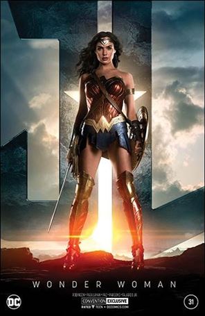 Wonder Woman (2016)  issue 31-C Convention Exclusive Silver Foil Photo Cover