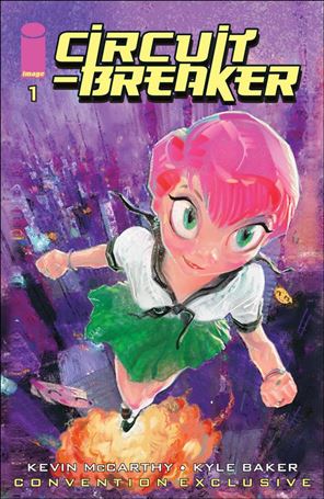 Circuit Breaker issue 1-B Kyle Baker WonderCon Cover 