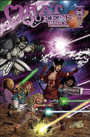 Rat Queens (2017) issue 4-C Jim Valentino Images of Tomorrow Cover