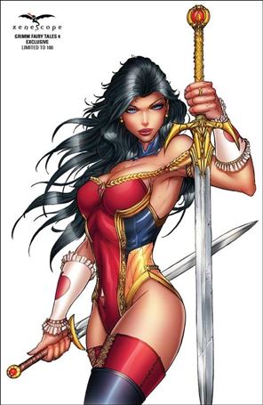 Grimm Fairy Tales (2016) issue 4-H Jamie Tyndall Zenescope Exclusive Cover 1/100