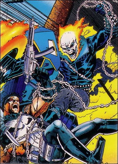 Punisher: Guts and Gunpowder (Base Set) card 42 Ghost Rider