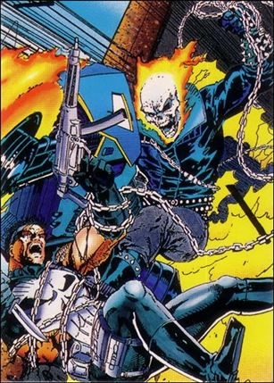 Punisher: Guts and Gunpowder (Base Set) card 42 Ghost Rider