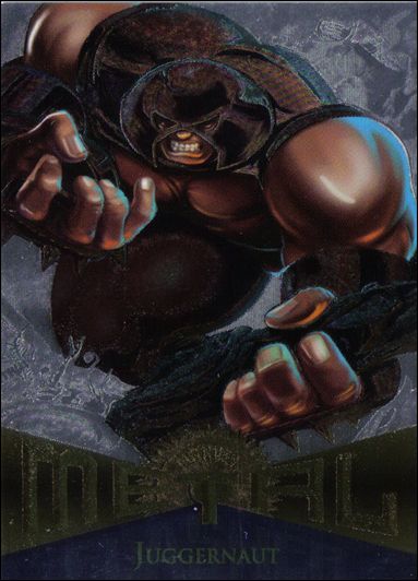 Marvel Metal (Parallel Flasher Set) card 99 Juggernaut
