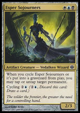 Magic The Gathering: Alara Reborn (Base Set) card 107 Esper Sojourners