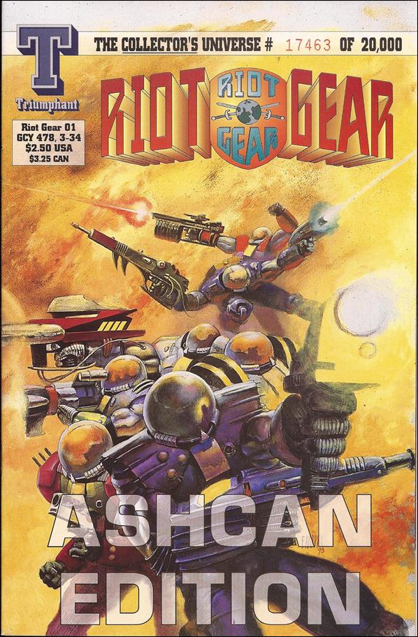 Riot Gear issue 1-B Ashcan Edition 1/20,000
