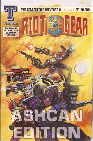 Riot Gear issue 1-B Ashcan Edition 1/20,000