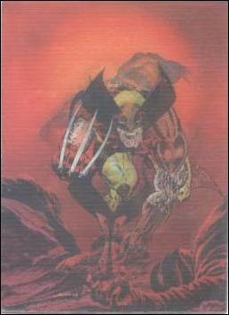 1996 Fleer Ultra X-Men: Wolverine (Marvel Motion Morph Mirage Subset) card 3  Mirage 