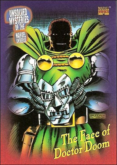 Marvel Universe: Series 4 (Base Set) card 141 The Face of Doctor Doom