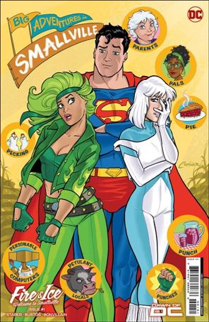 Fire & Ice: Welcome to Smallville issue 1-F Amanda Conner 1:50 Cardstock Cover