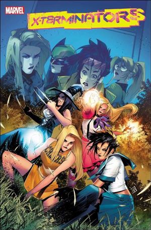 X-Terminators (2022) issue 4 Federico Vicentini Cover