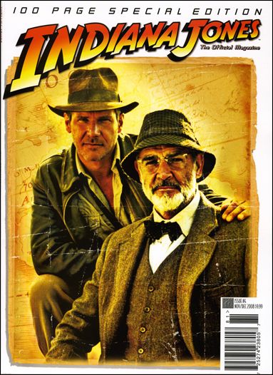 Indiana Jones: The Official Magazine issue 4-B Previews "Indy and Henry Jones, Sr." Cover