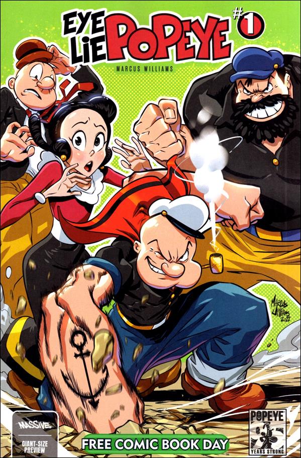 Eye Lie Popeye issue Preview