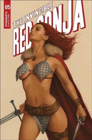 Invincible Red Sonja issue 5-C Celina Cover