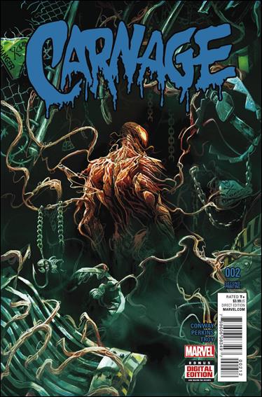 Carnage (2016) issue 2-C Mike Del Mundo Cover (2nd Printing)
