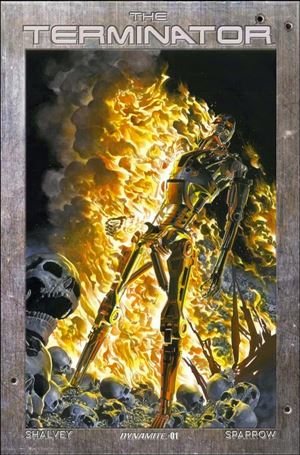 Terminator (2024) issue 1-E Alex Ross Icon Cardstock Cover