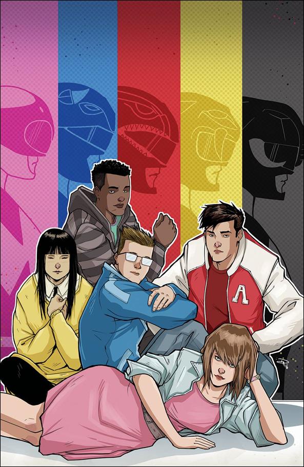Mighty Morphin Power Rangers issue 12-E Denis Medri 1:50 Cover