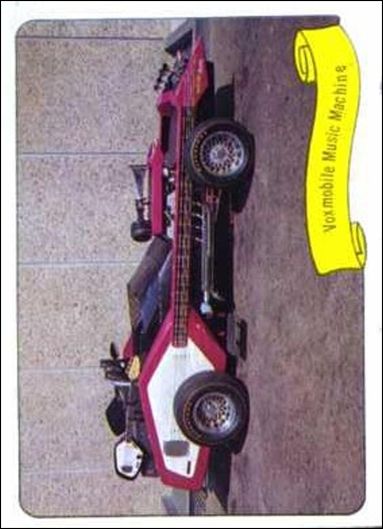Kustom Cars 1  (Base Set) card 25 Voxmobile Music Machine