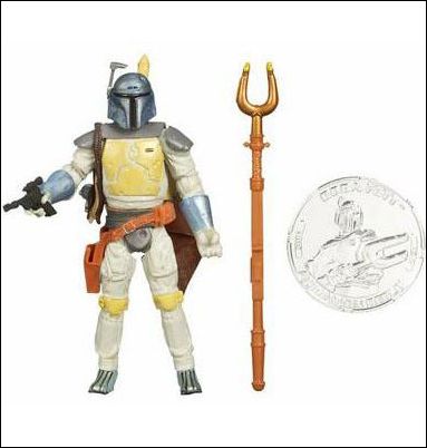 Star Wars: 30th Anniversary Collection 3 3/4" Action Figures (2007) figure 24 Boba Fett (Animated Debut) w/ Collector Coin