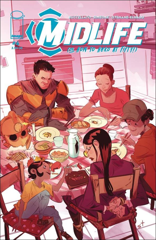 Midlife (or How to Hero at Fifty!)  issue 4 Stefano Simeone Cover