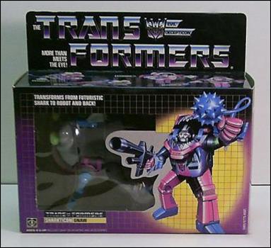 Transformers: More Than Meets the Eye (Generation 1) figure 80 Gnaw (Sharkticon)