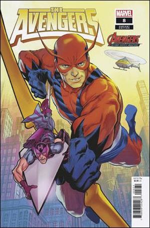 Avengers (2023) issue 8-B Francis Manapul Avengers 60th Anniversary Cover