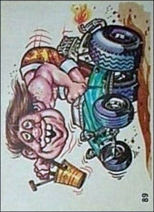 Oddest Odd Rods (Base Set) card 89 (Fan Art on Back)