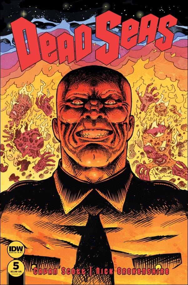 Dead Seas issue 5 Nick Brokenshire Cover
