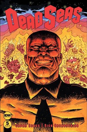 Dead Seas issue 5 Nick Brokenshire Cover