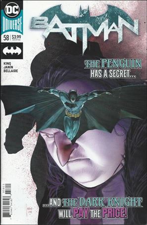 Batman (2016) issue 58 Mikel Janin Cover