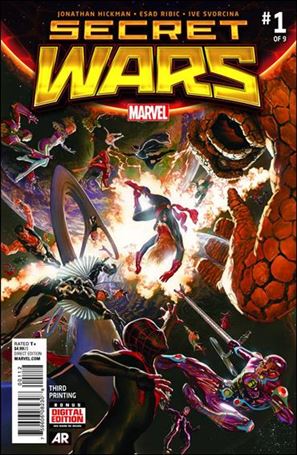 Secret Wars issue 1-O Alex Ross Cover (3rd Printing)