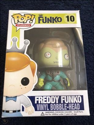 Pop! Funko - Freddy Funko figure '10' Freddy Funko (Mars Attacks) SDCC 1/96