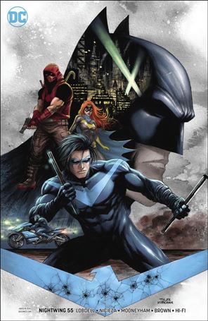 Nightwing (2016) issue 55-B Tyler Kirkham Cover