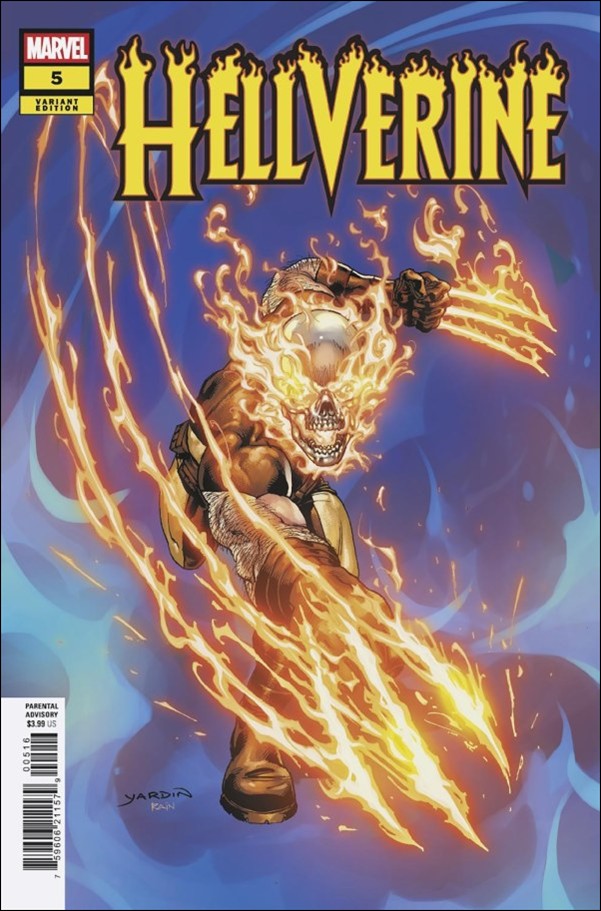 Hellverine (2025) issue 5-D David Yardin 1:25 Cover