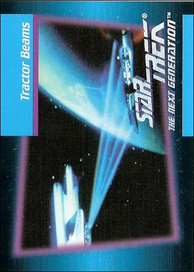 Star Trek: The Next Generation - Inaugural Edition (Base Set) card 55 Tractor Beams