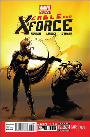 Cable and X-Force issue 5 Salvador Larroca Cover