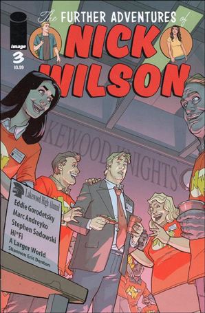 Further Adventures of Nick Wilson issue 3 Pete Woods Cover