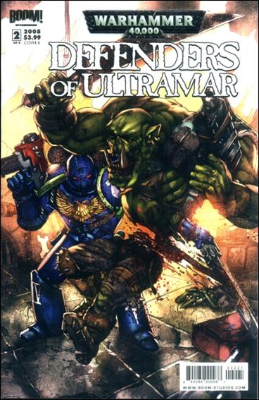 Warhammer 40,000: Defenders of Ultramar issue 2-B David Esbri "Warriors" Cover