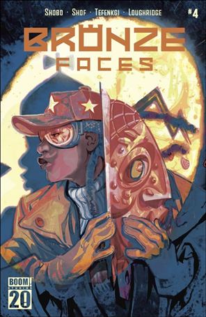 Bronze Faces issue 4-B Chris Visions Cover