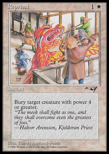 Magic the Gathering: Alliances (Base Set) card 13 Reprisal