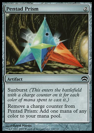 Magic the Gathering: Planechase (Base Set) card 122 Pentad Prism