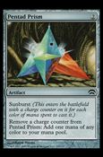 Magic the Gathering: Planechase (Base Set) card 122 Pentad Prism
