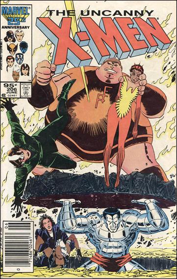 Uncanny X-Men (1981) issue 206-B Canadian Price Cover