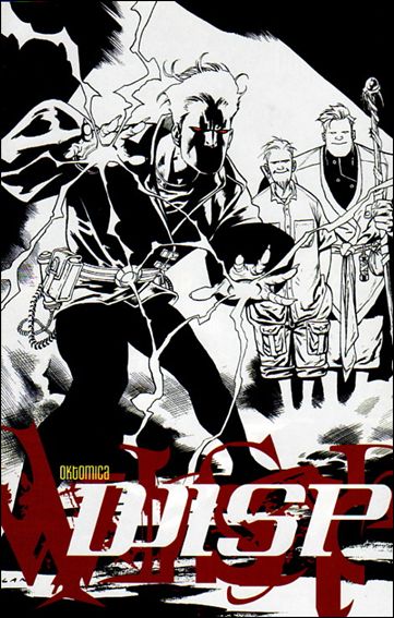 Wisp issue 1-B Black & White Cover