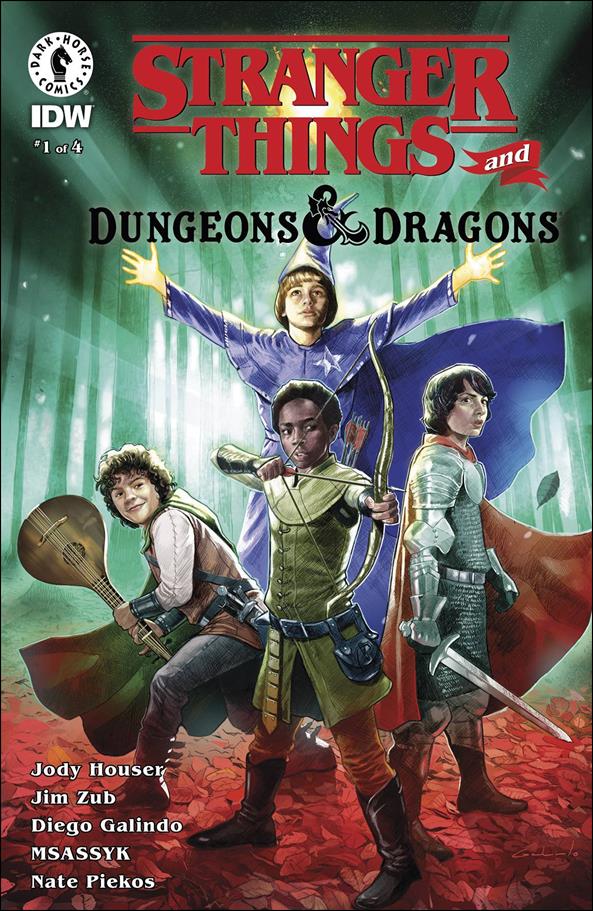 Stranger Things and Dungeons & Dragons issue 1-C Diego Galindo Cover