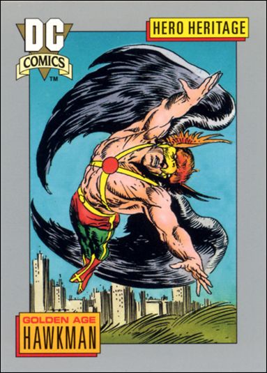DC Cosmic Cards (Base Set) card 10 Golden Age Hawkman