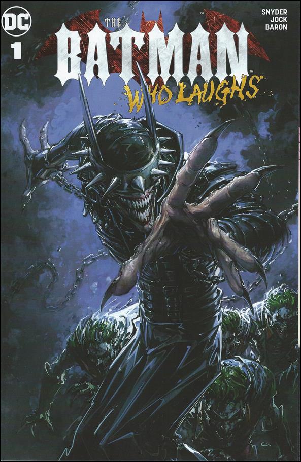 Batman Who Laughs (2018) issue 1-UE Clayton Crain Scorpion Comics Cover 1/3000
