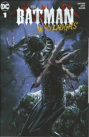 Batman Who Laughs (2018) issue 1-UE Clayton Crain Scorpion Comics Cover 1/3000